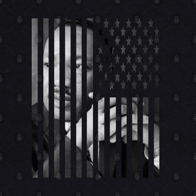 MLK - American Flag by PlanetJoe